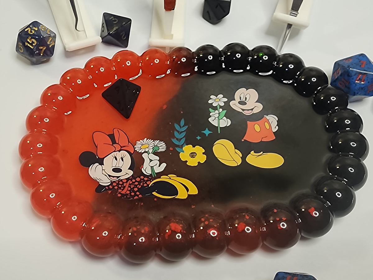 Mickey & Minnie Diamond Painting Tweezer, Tray and Container Complete Set - photo 3