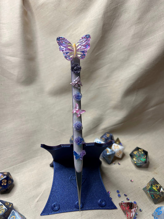 Glow In The Dark Long Pointed Butterfly Tweezers
