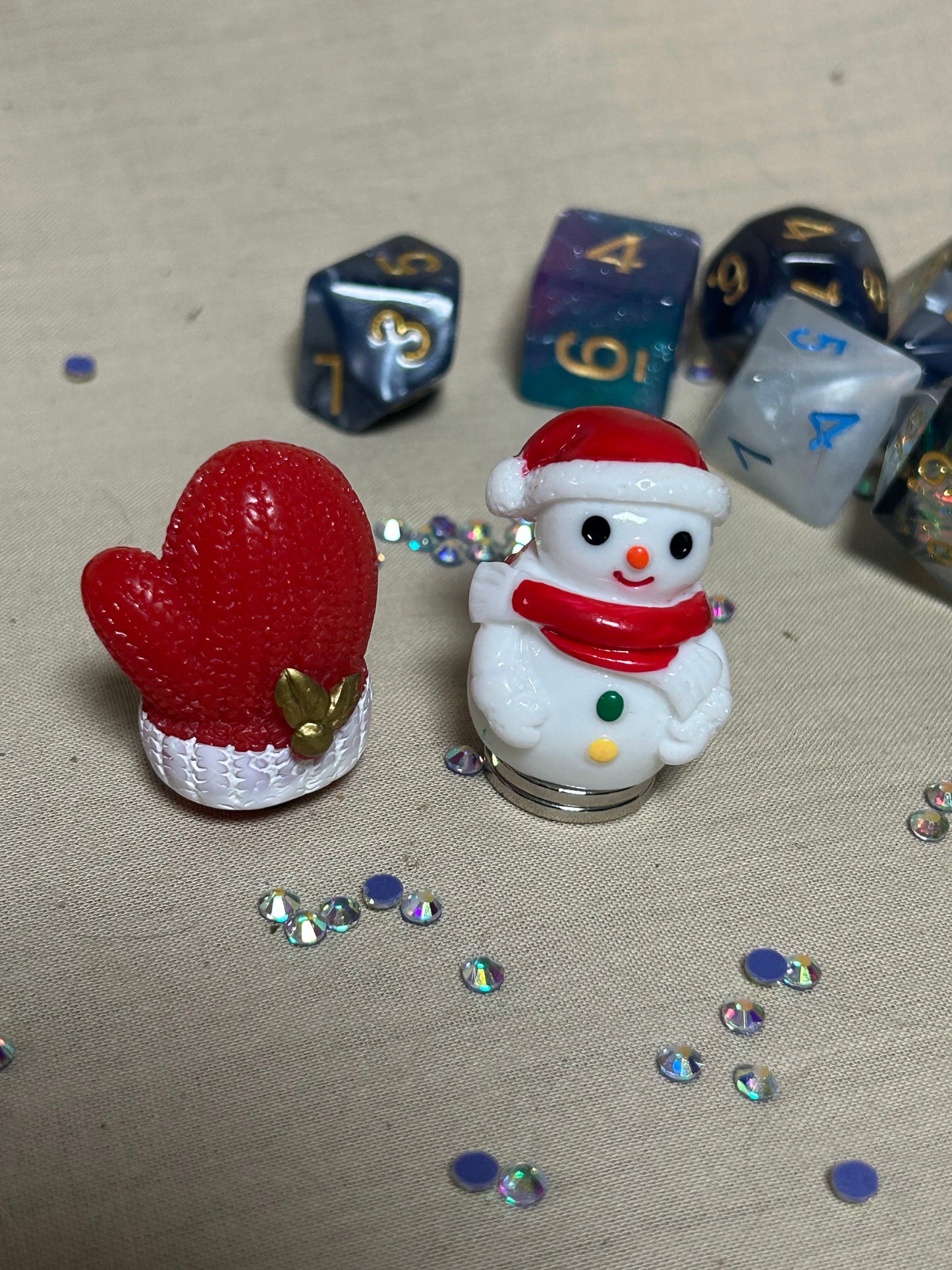 Two Pack Christmas Coverminders Snowman And Mitten