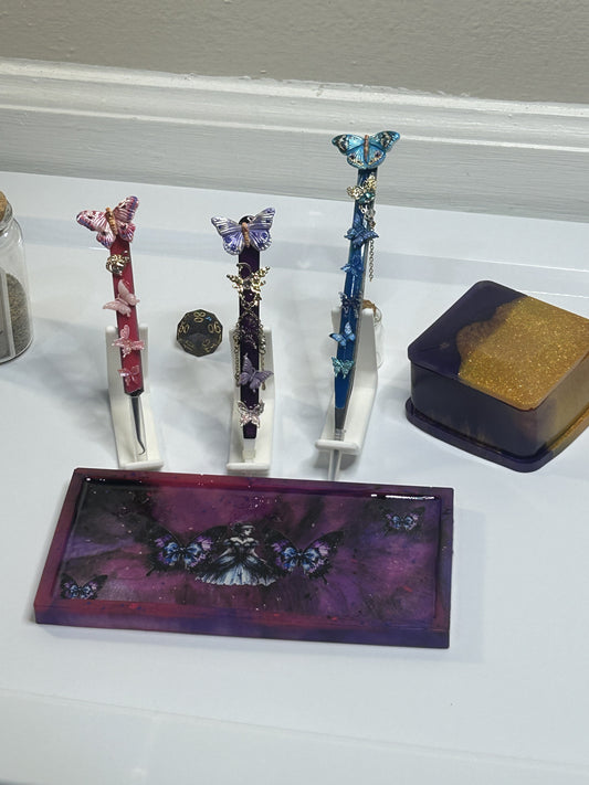 Butterfly Garden Tweezer, Tray and Container Set