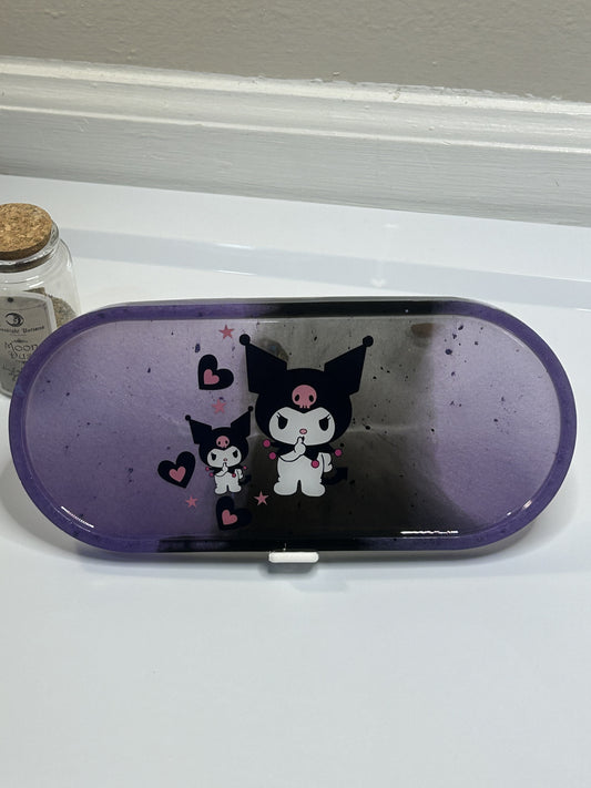 Kuromi Purple Medium Resin Tray