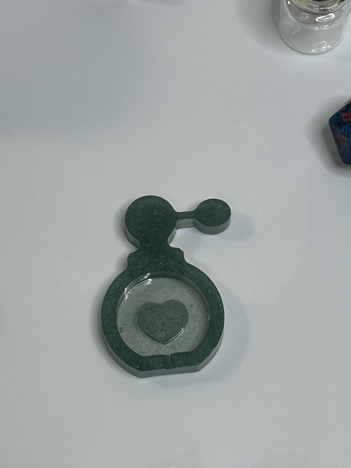 Green Marble Mickey Mouse Cover Minder