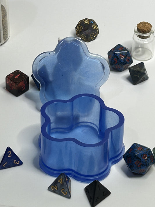 Blue Butterfly Small Trinket Box