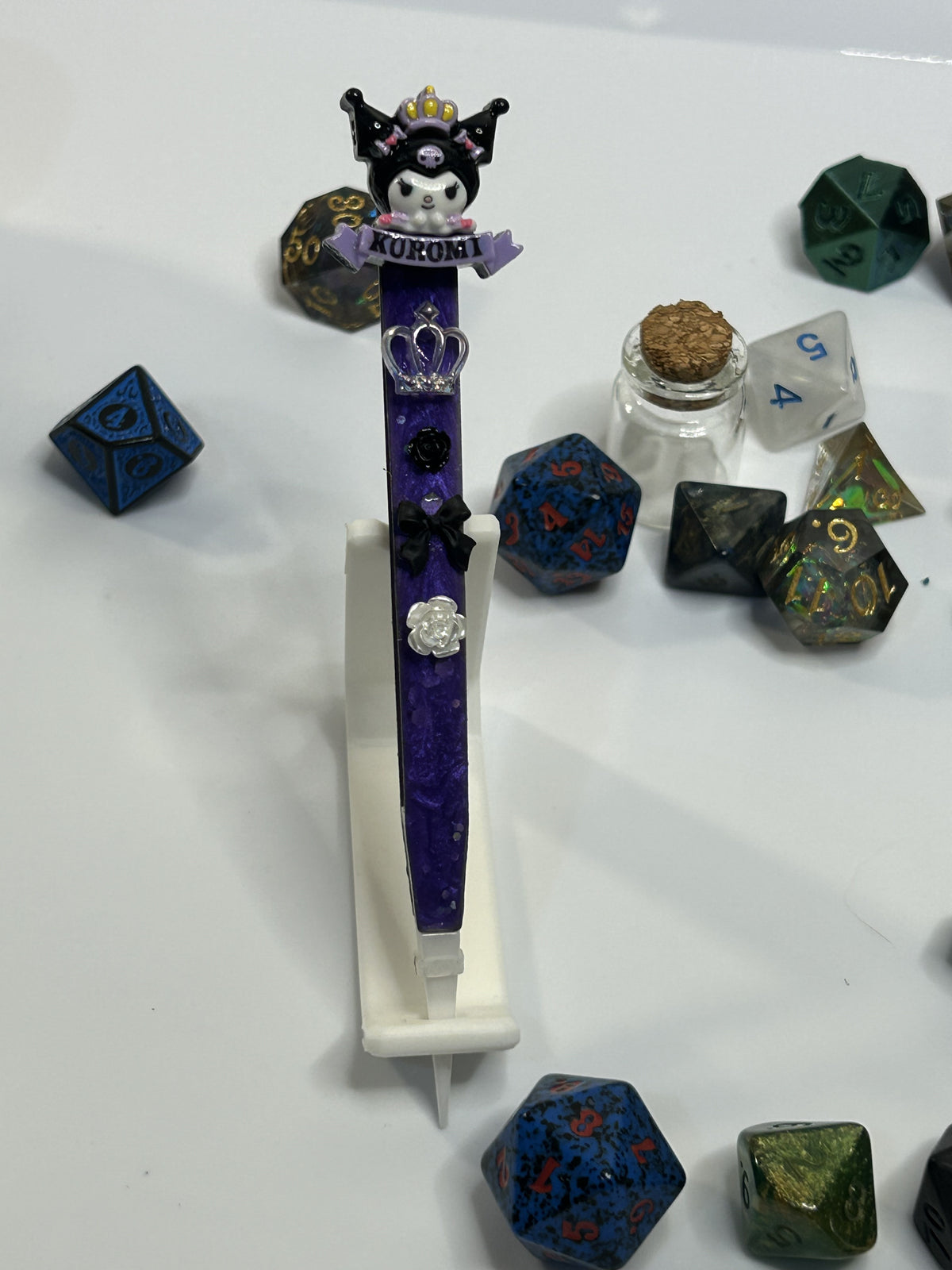 Kuromi Purple Gothic Diamond Painting Tweezers
