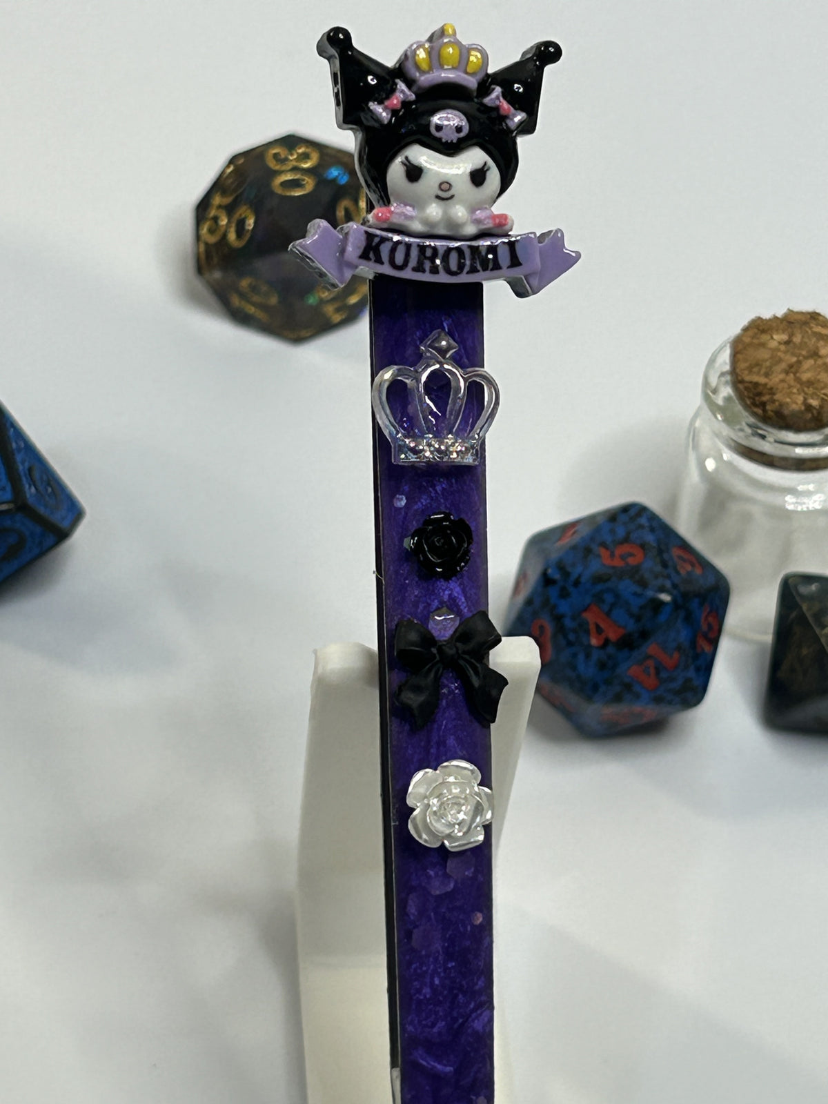 Kuromi Purple Gothic Diamond Painting Tweezers - photo 2