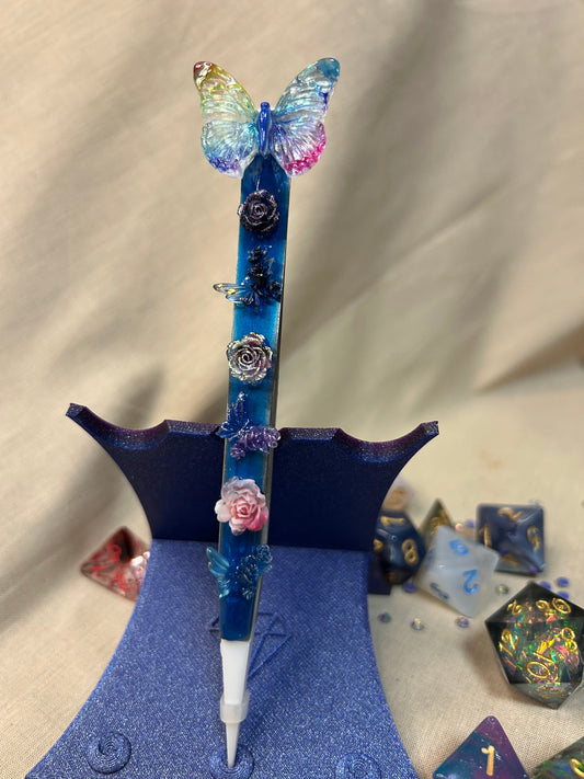 Blue Ceramic Butterfly Tweezers