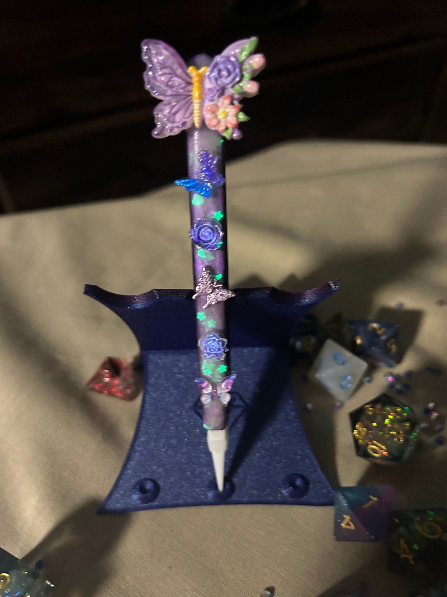 Glow In The Dark Ceramic Butterfly Tweezers