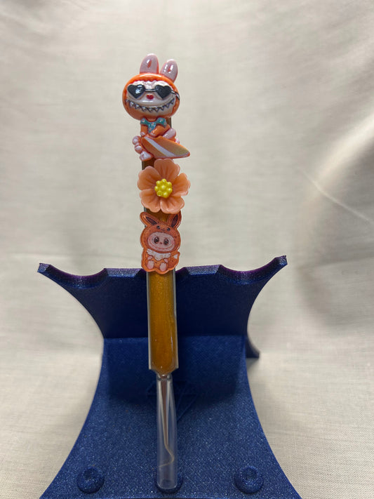 Orange Labubu Putty Picker