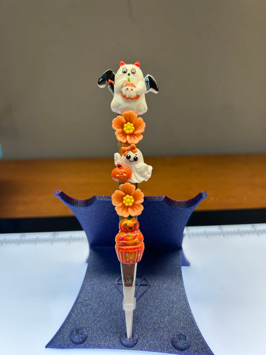 Pumpkin Ghost Orange Ceramic Tweezers