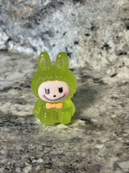 Transparent Green Labubu Coverminder
